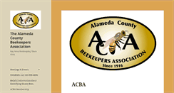 Desktop Screenshot of alamedabees.org